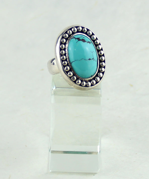 Turquoise ring size good 8